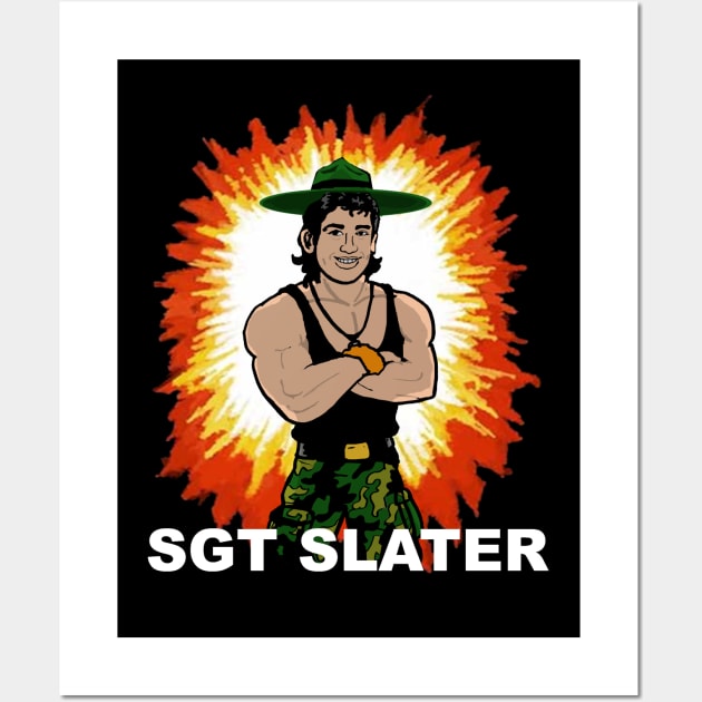 Sgt slater Wall Art by Undeadredneck